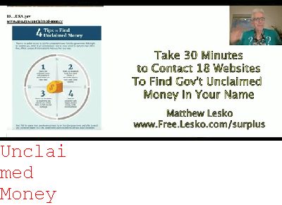 missouri Treasury Unclaimed Money